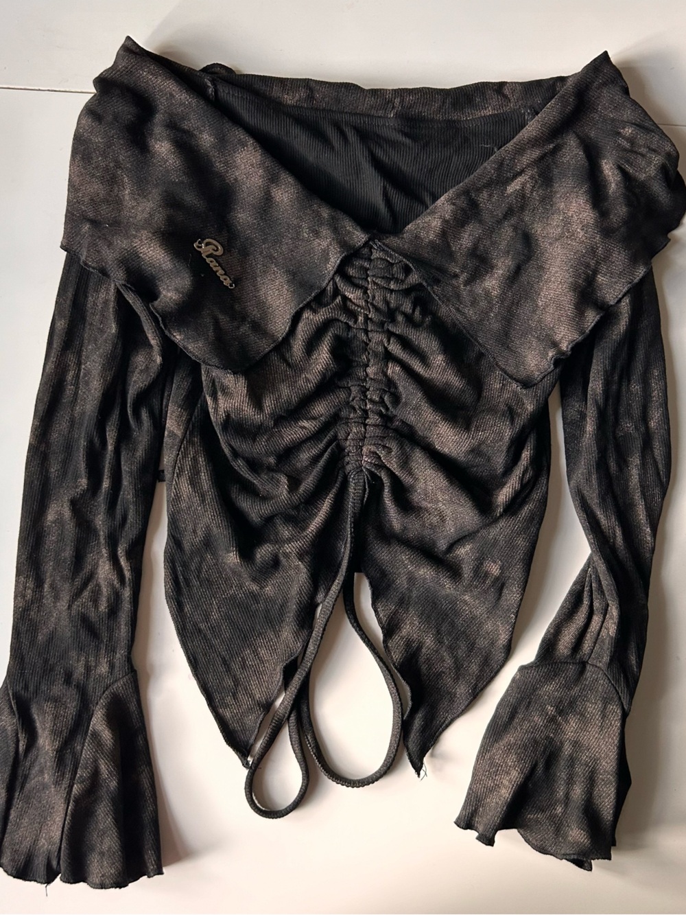 Off the shoulder witchy top